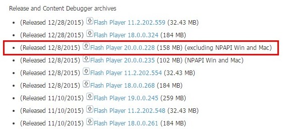 Adobe Flash Player 19.0.0.245 Now Available for Download